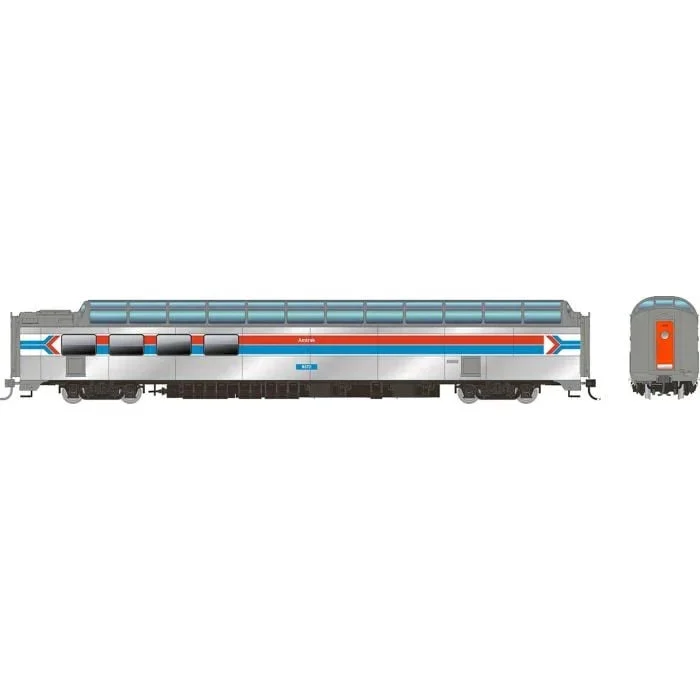 HO Rapido SP Dome-Lounge w/Flat Sides: Amtrak - Phase 1: #9372 175012