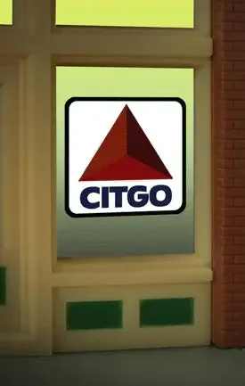 Miller Engineering Citgo Window Sign 9075