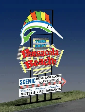 Miller Engineering Pensacola Railroad Billboard 2750