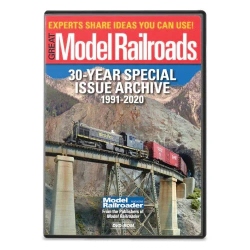 Kalmbach Great Model Railroads 30-Year Archive DVD-Rom 15363
