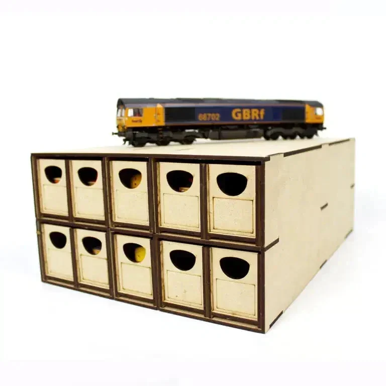 Peco WSLC-012 Loco Storage Box 10 Drawers 538646