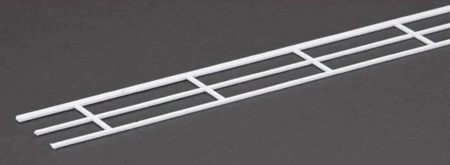 O Plastruct Styrene Hand Rail (HRS-8) 90683
