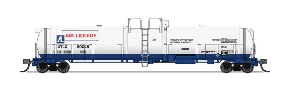 N Broadway Ltd Cryogenic Tank Car Air Liquide #80045 3829