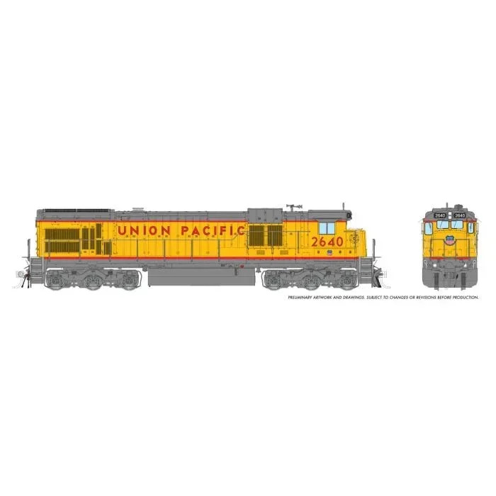 HO Rapido C36-7 (DC/Silent): Union Pacific - 1996 Renumber: #2609 42126
