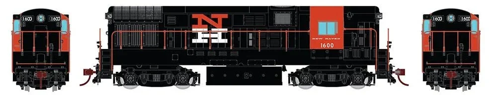 HO Rapido H16-44 (DC/DCC/Sound): New Haven - Mcginnis: #1600 - 044509