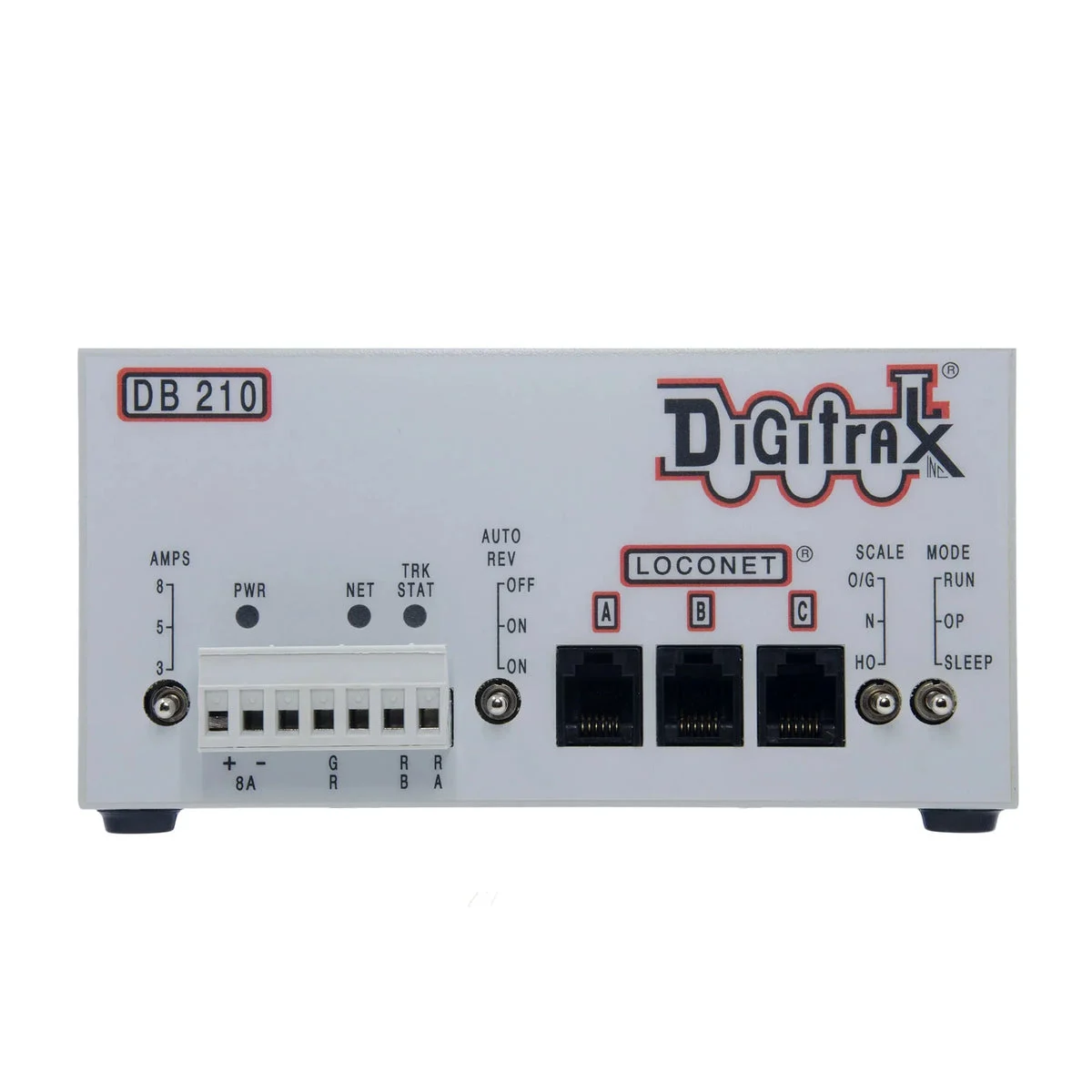 Digitrax DB210 Single 3/5/8 Amp Autoreversing DCC Booster 3008