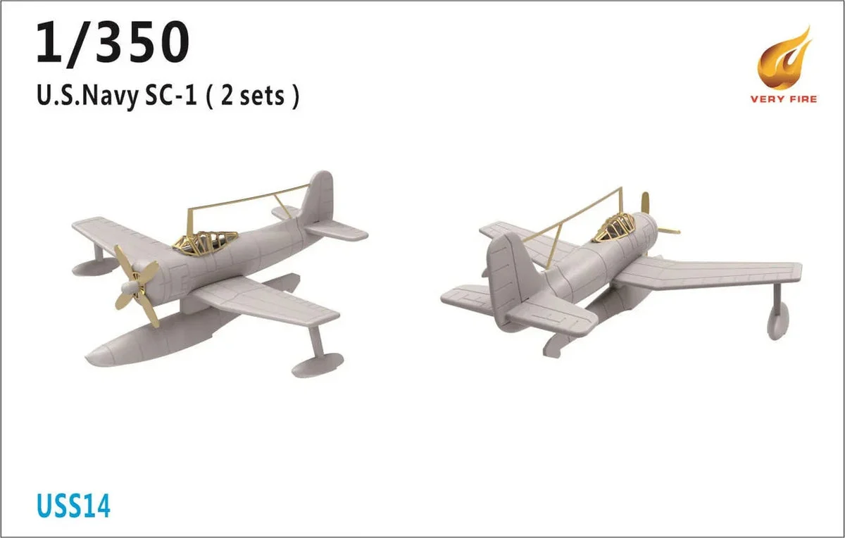 1/350 Veryfire USS SC-1 Plane (2 Sets) USS14