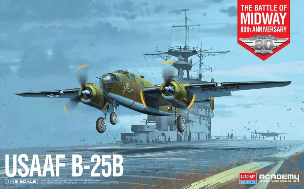 1/48 Academy USAAF B-25B The Battle of Midway 80th Anniversary 12336