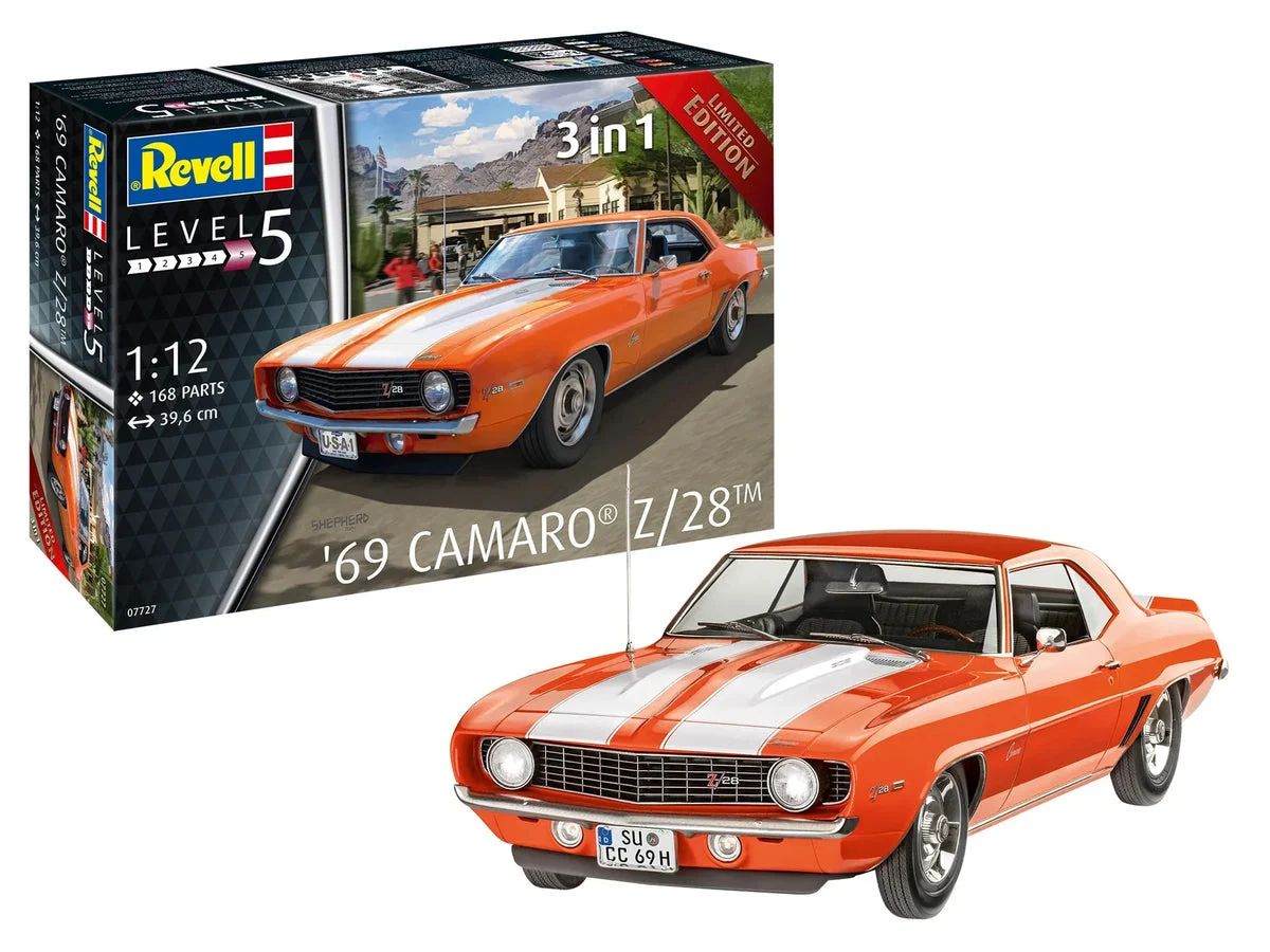 1/12 Revell Germany '69 Camaro Z/28 07727 - Revell-Germany