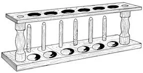 Perfect Parts Test Tube Rack 10-Position 618B