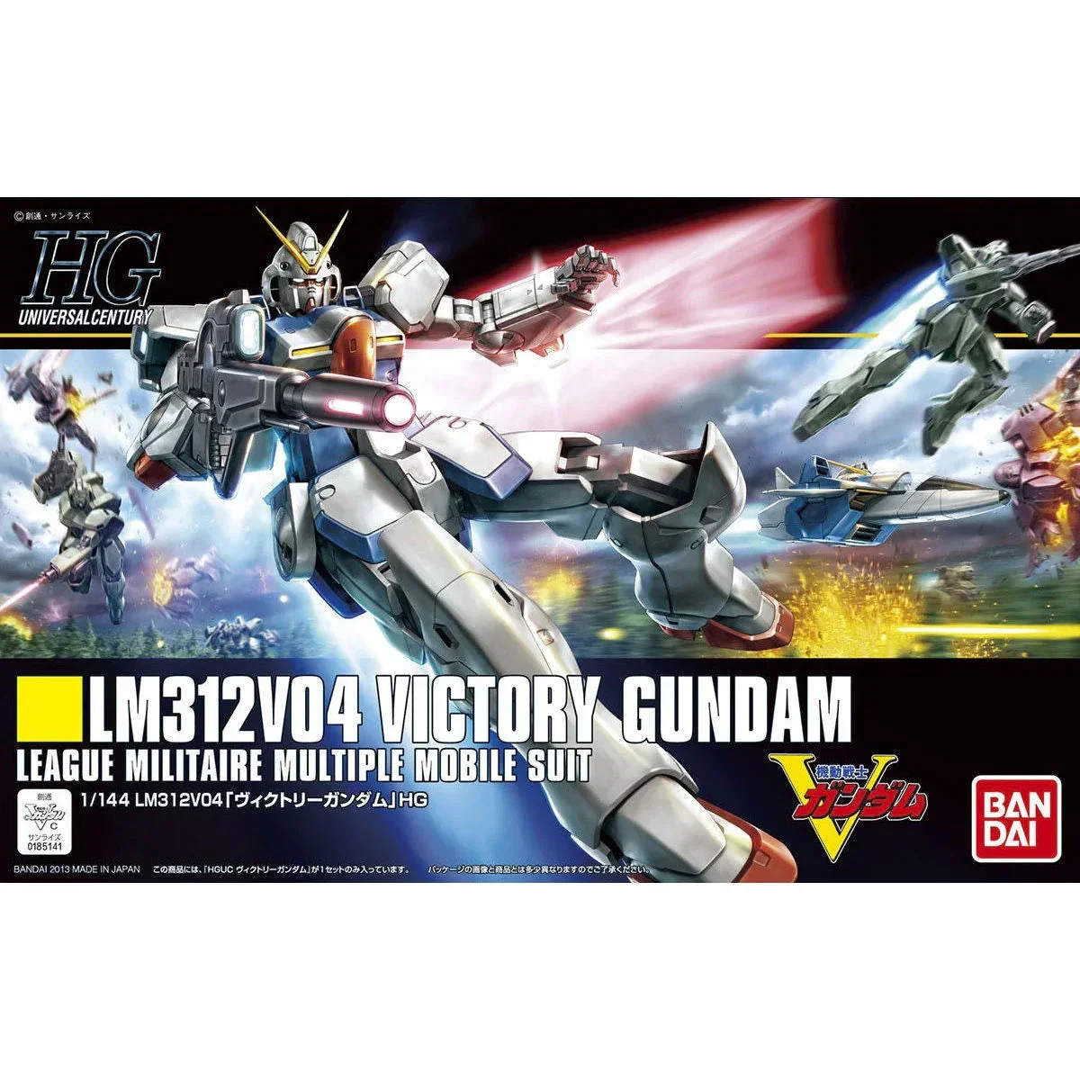 1/144 Bandai HGUC 165 V Gundam 2219522 - Bandai Namco
