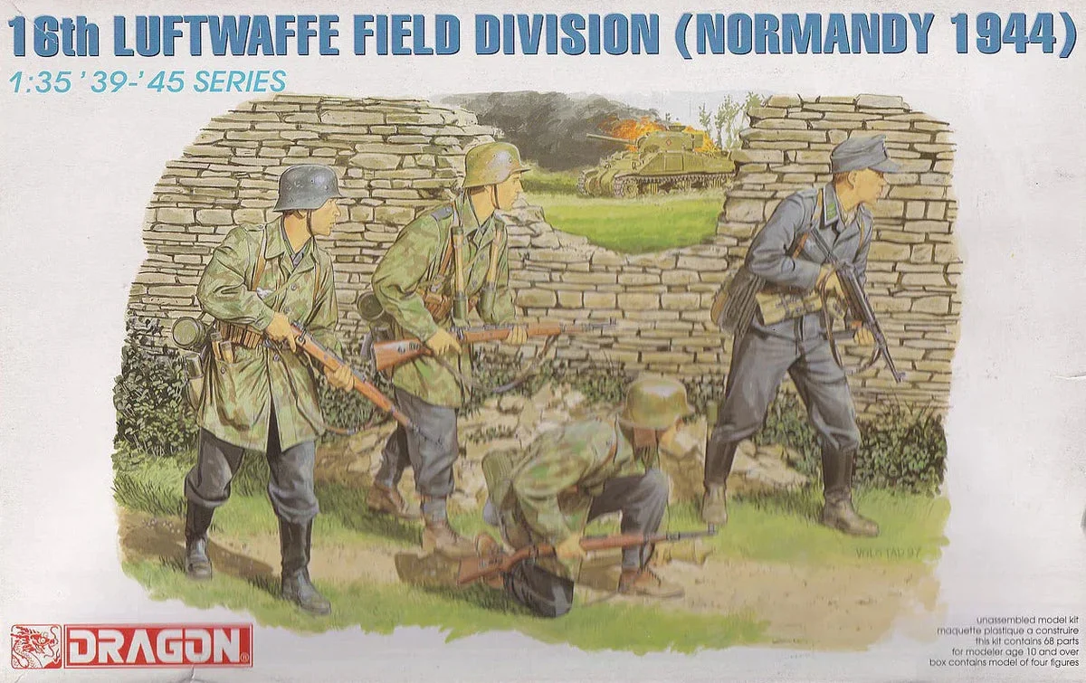 1/35 Dragon Model 16th Luftwaffe Field Division (Normandy 1944) 6084 - Dragon Models