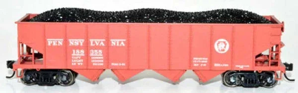 HO Bowser H21 Hopper Car Pennsylvania-Circle Keystone Road #188355 - 43027