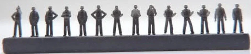 1/350 Black Cat Models Kriegsmarine gunners set 6 (x68) AC350134