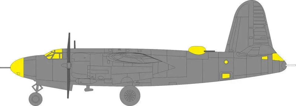 1/48 Eduard B-26G Marauder TFace MASK for ICM kit EX1117