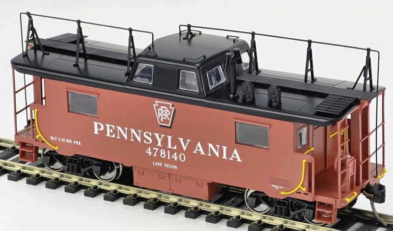 HO Bowser N8 Caboose PRR Shadow Keystone Lake Region w/Trainphone Road #478140 - 43416