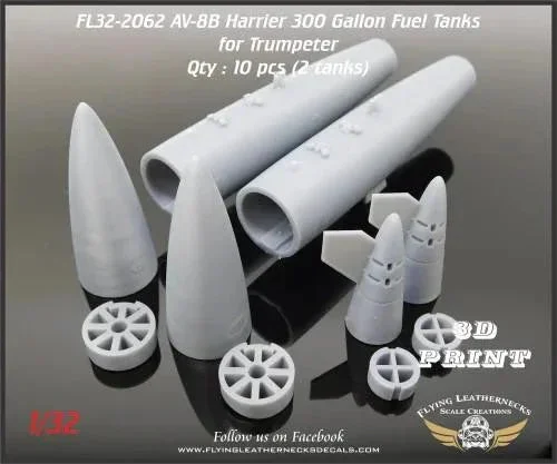 MPM_1_107067b6-4dd0-4be4-a645-e0f5dcd929d8_1200x1200.webp 1/32 Flying Leathernecks AV-8B Harrier Corrected Fuel Tanks 32-2062