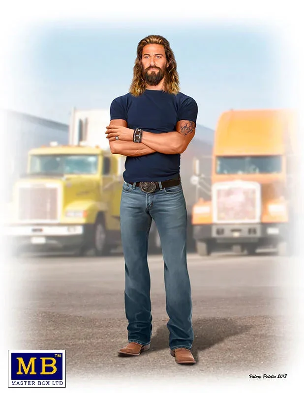 1/24 Master Box Truckers Series Kit #7: Holy Roller Jordan "Jesus" Jamerson 24060 - Master Box LTD