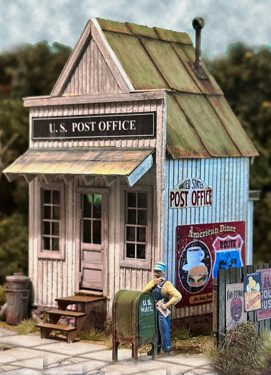 HO Bar Mills Main St. Post Office 412 - Bar Mills Models