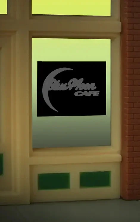 O/HO Miller Engineering Diner Window Sign 8965