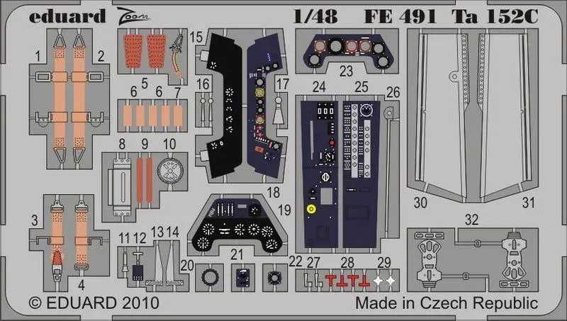 1/48 Eduard Ta 152C for DRAGON FE491