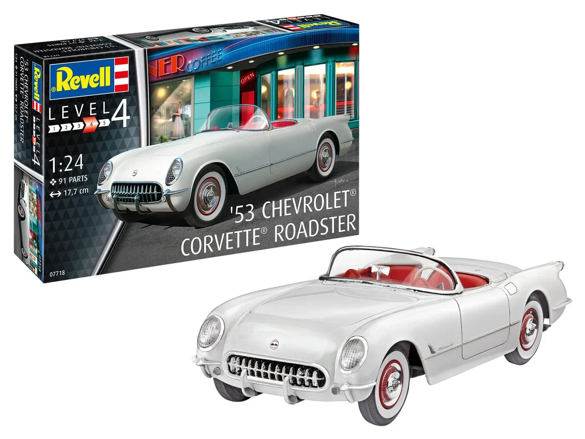 1/24 Revell Germany 1953 Chevrolet Corvette Roadster 07718 - Revell-Germany