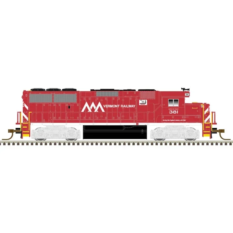 N Atlas GP60 Locomotive Gold - Vermont Railway #381 - 40004931
