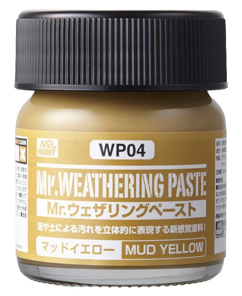 Mr. Hobby - Mr. Weathering Paste Mud Yellow WP04