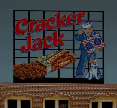 O/HO Miller Engineering Large Cracker Jack Billboard 88-0101