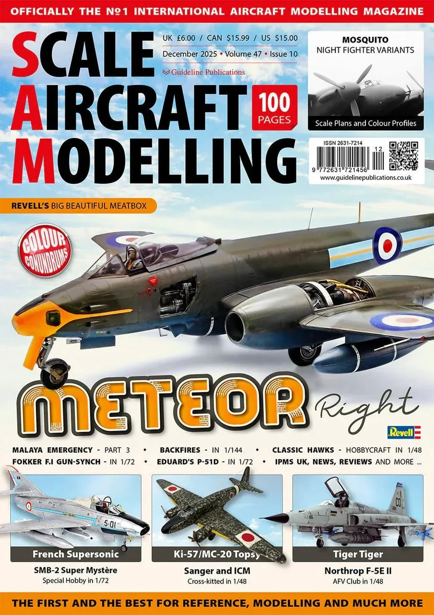 Guideline Publications Scale Aircraft Modelling Magazine Volume 47 Issue 10 SAM4710