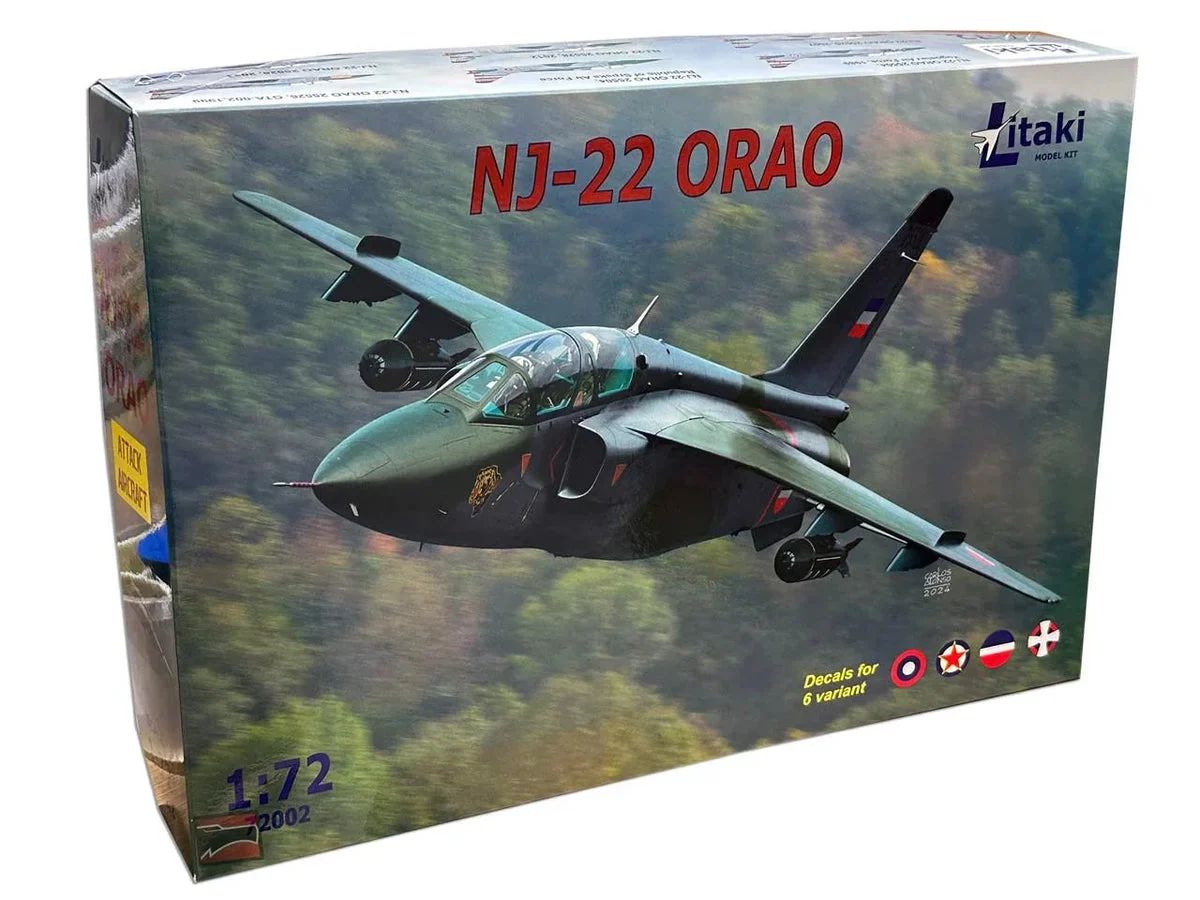 1/72 Litaki J-22 ORAO / IAR-93 Two Seat Plastic Model Kit 72002
