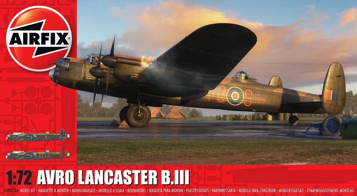 1/72 Airfix Avro Lancaster B I(FE)/B III Bomber A08013A