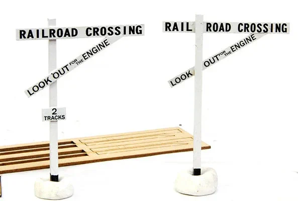 O Banta Modelworks Old Style Crossbucks #6032