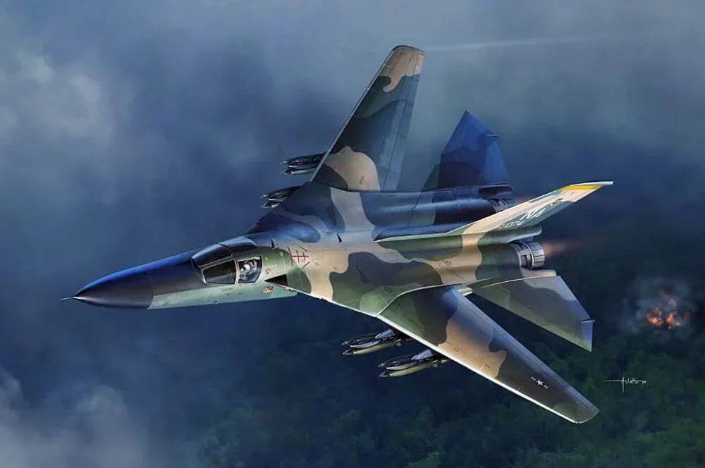 1/48 Academy F-111A Aardvark Vietnam War 12360