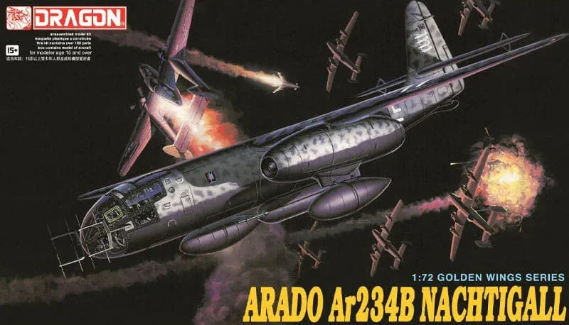 1/72 Dragon Model Arado Ar234B Nachtigall 5012 - Dragon Models