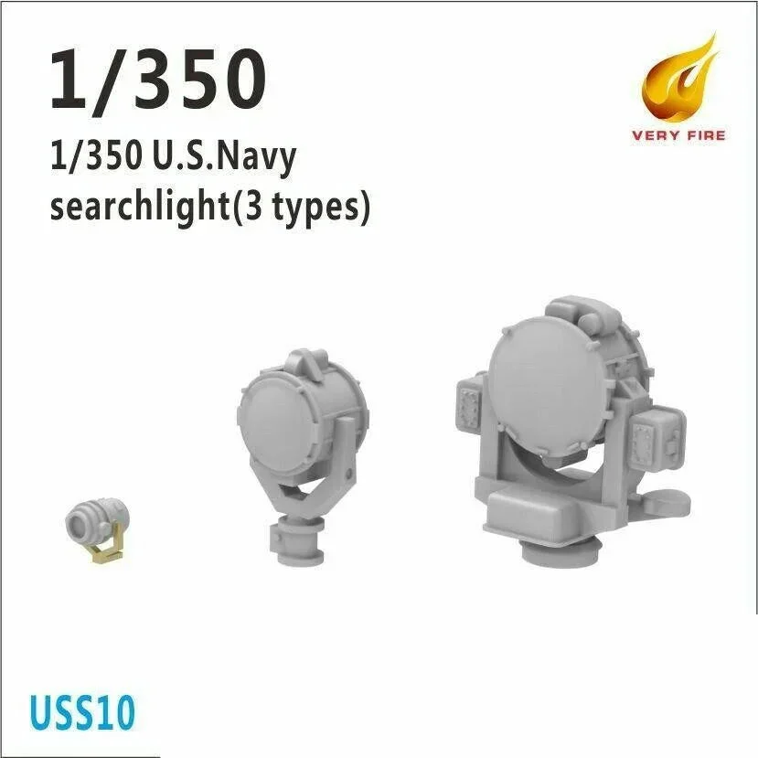 1/350 Veryfire USS Searchlight (3 Types 12 Sets) USS10