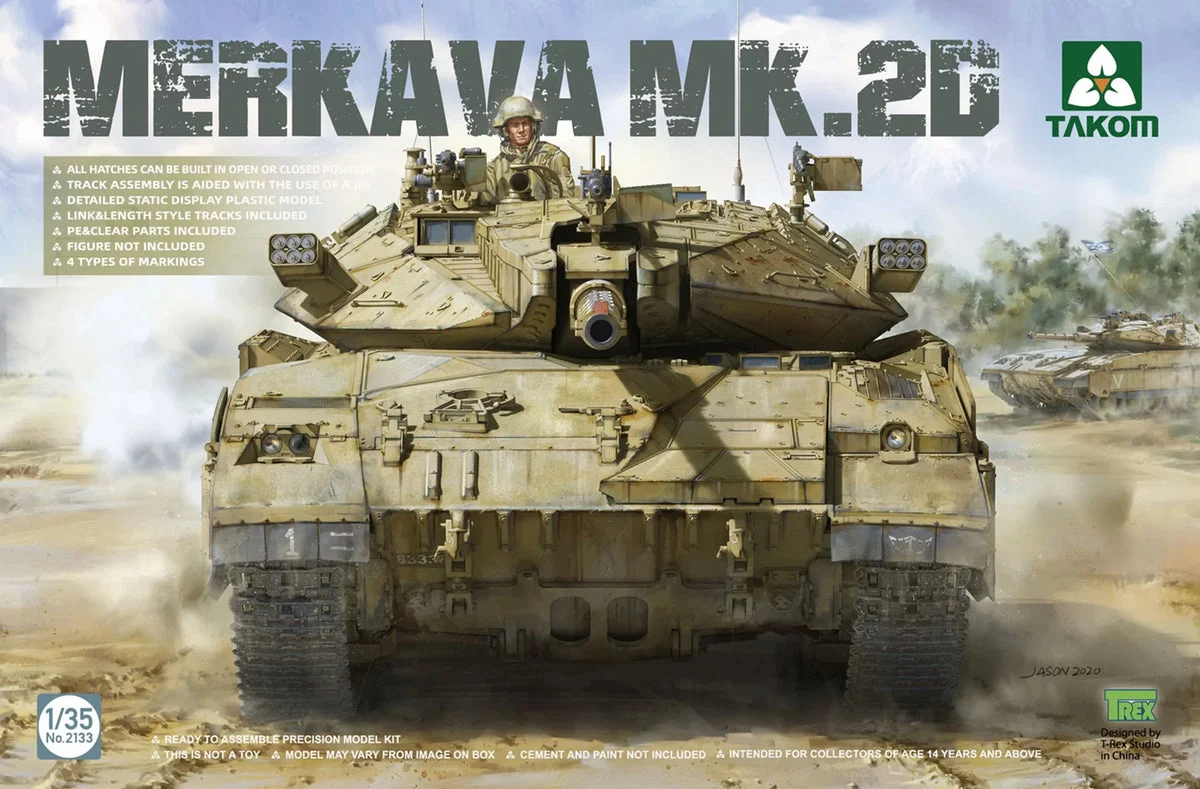 1/35 Takom Merkava Mk.2D 2133 - Takom Models