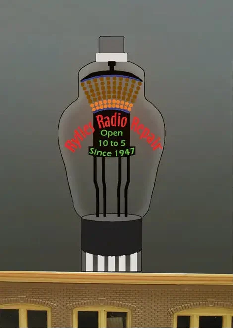 O/HO Miller Engineering Radio Repair Billboard 8881