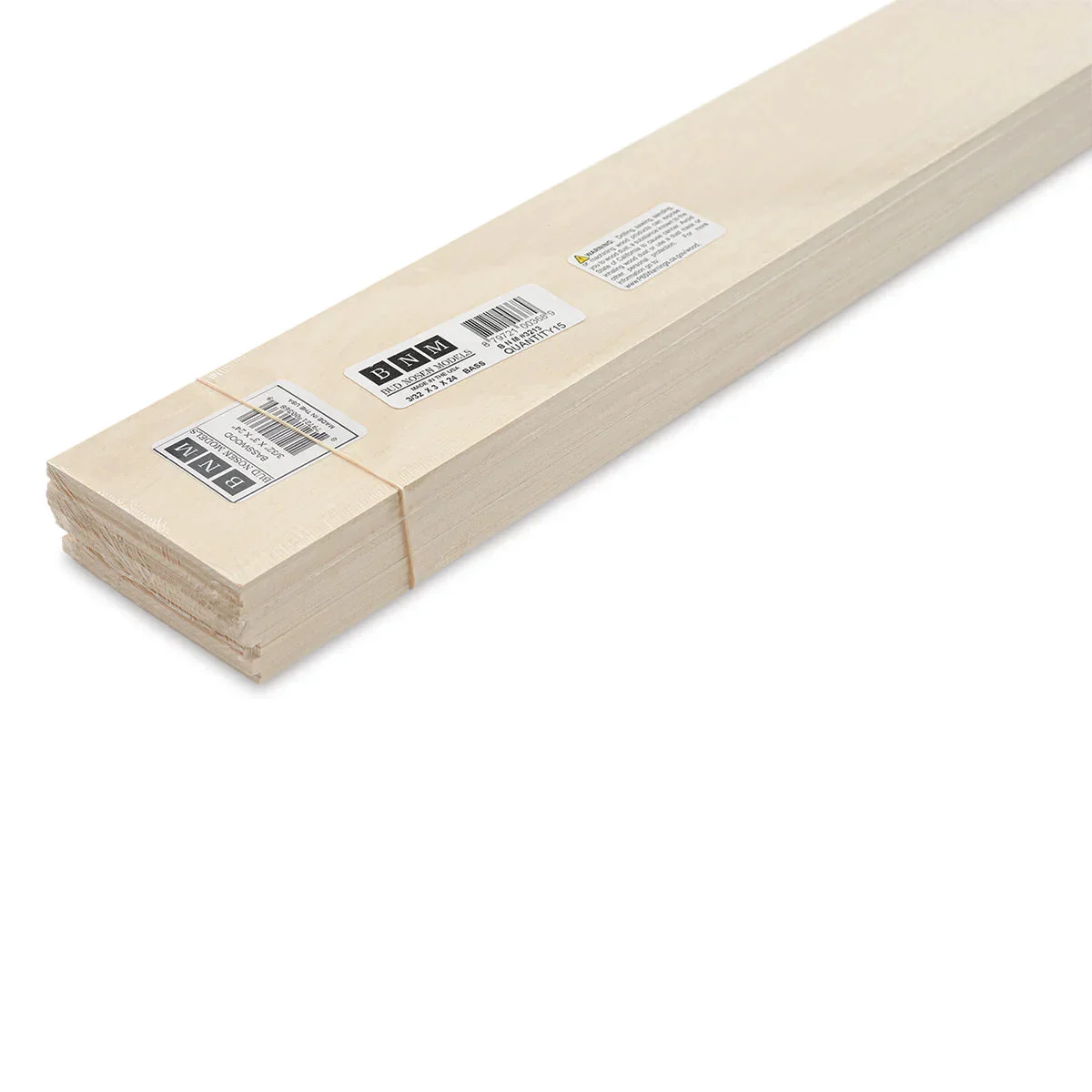 Bud Nosen Basswood Sheet 3/32" x 3" x 24" (15/pkg) 3213