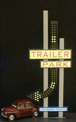N/HO Miller Engineering Arrow Multi-Graphic Sign 7482