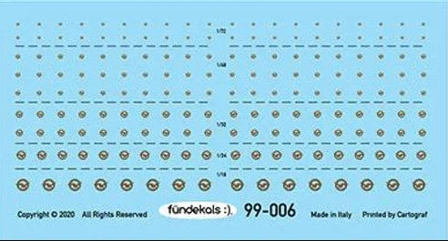 Multi Scale Fundekals P&W ENGINE LOGOS (various scales)
