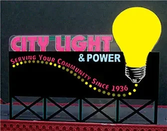 O/HO Miller Engineering Large City Light 9281