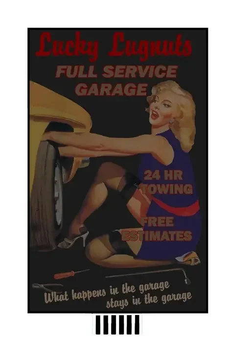 N/HO Miller Engineering Lucy Lugnuts Billboard 44-2552
