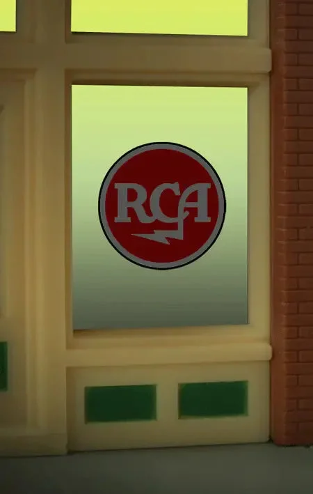 Miller Engineering RCA Window Sign 9000
