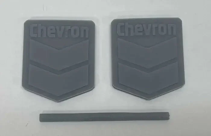 N Phoenix Precision Gas Station Sign: Chevron 30650 - Phoenix Precision Models