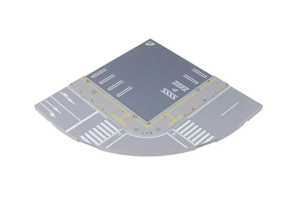 N Kato Unitram Intersection Inner Side Road Plate 41-101