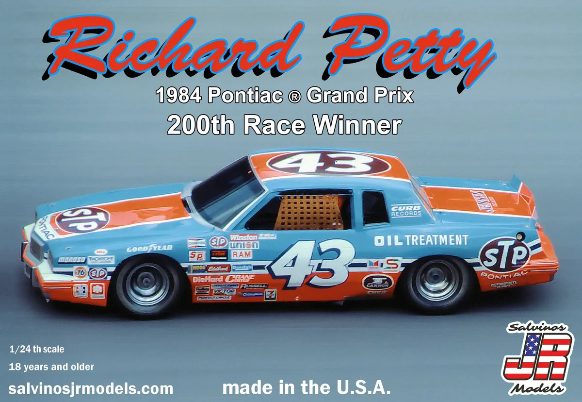 1/24 Salvino Richard Petty 1984 Pontiac Grand Prix 200 Race Winner 34087 - Salvino JR Models