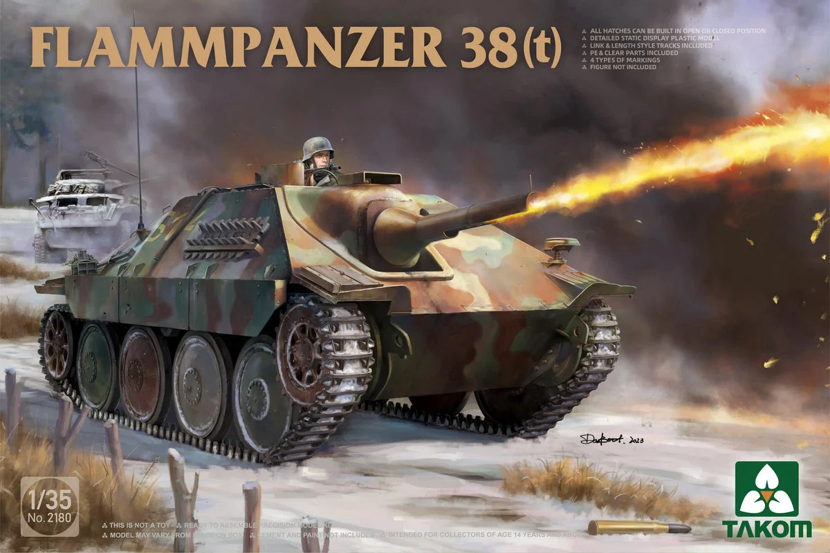 1/35 Takom Flammpanzer 38(t) 2180 - Takom Models