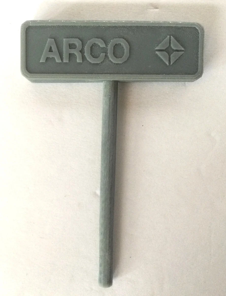 HO Phoenix Precision Gas Station Sign: Arco 31648 - Phoenix Precision Models