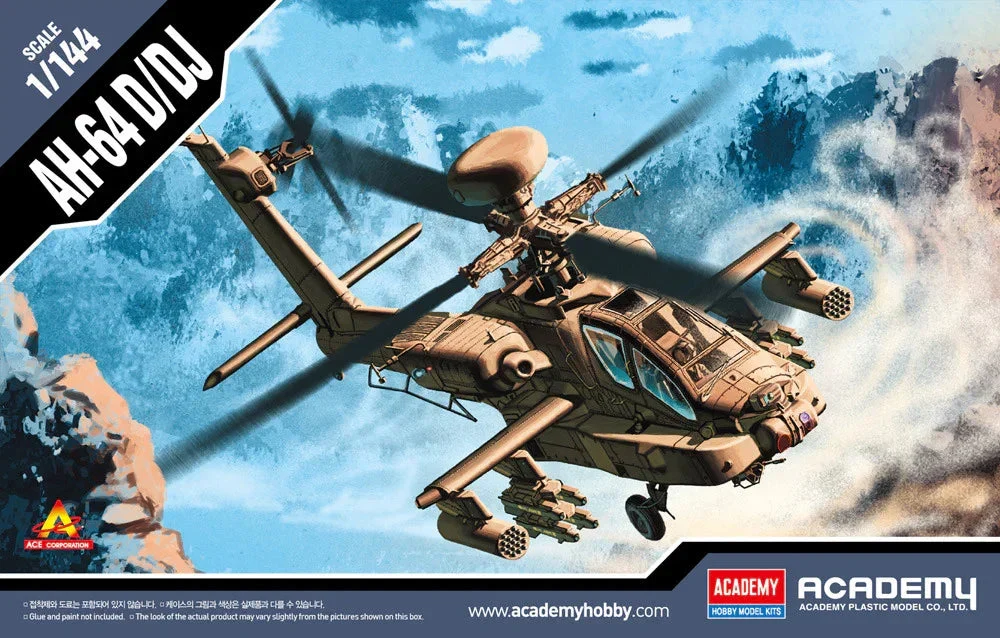 1/144 Academy AH-64D/DJ 12625